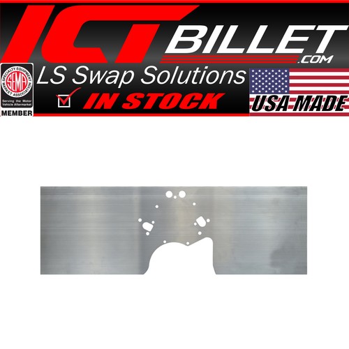 Sbf front engine plate - front,